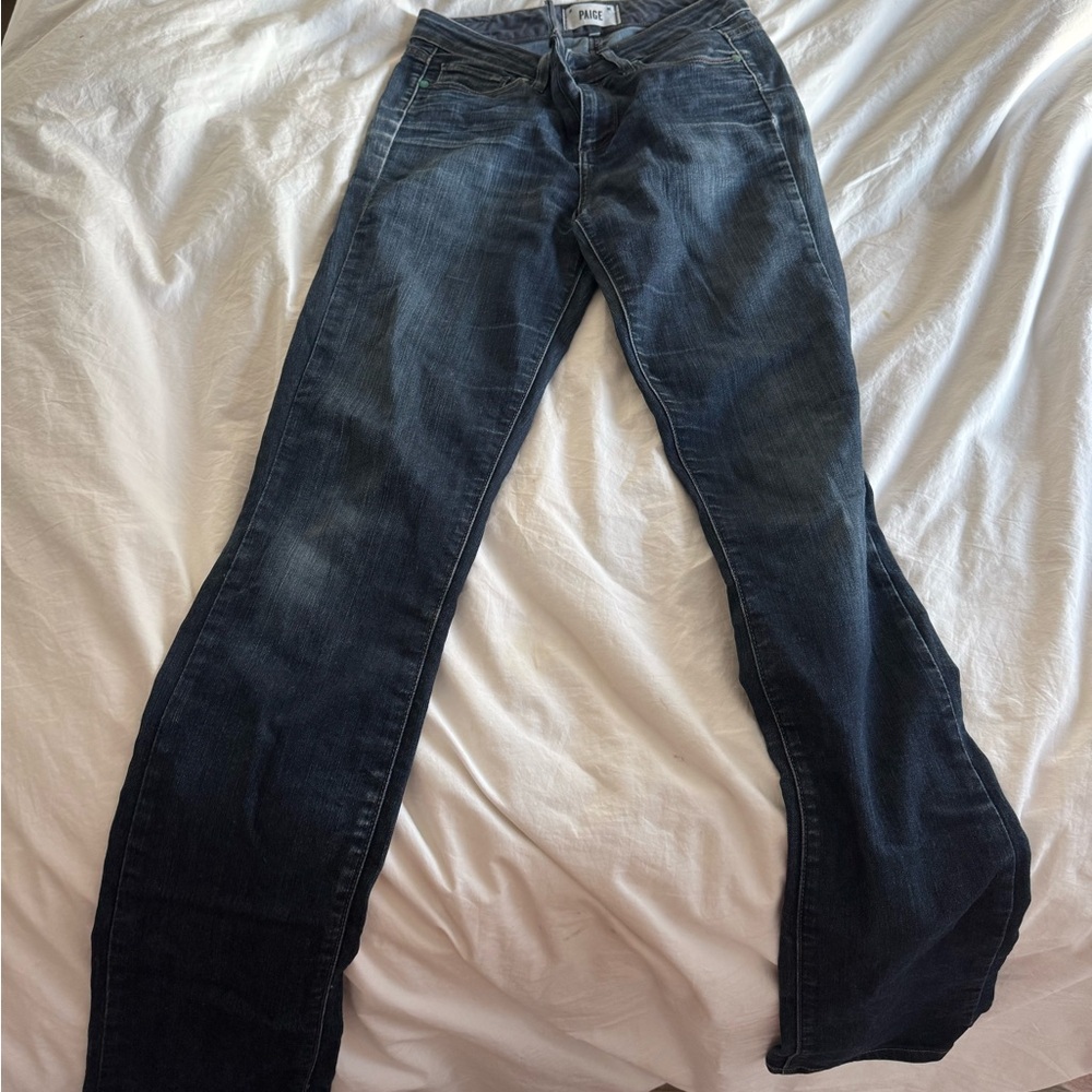 Paige straight leg jeans